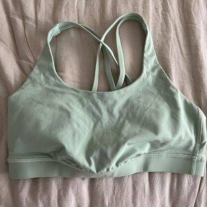 Lululemon Energy Bra Light Green Size 8